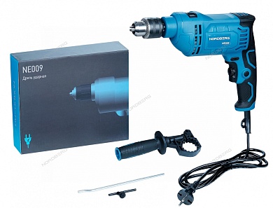 дрель ударная, макс ø сверла 13 мм, 910вт nordberg ne009