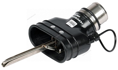 насадка резиновая овальная с внутренним фиксатором на шланг d=75 мм nordberg an075dp