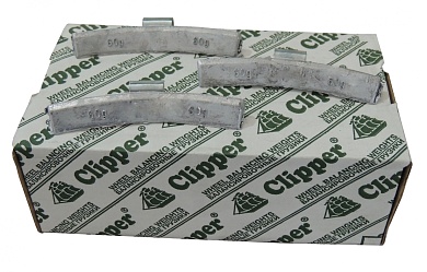 CLIPPER Грузики балансировочные для литых дисков, упаковка