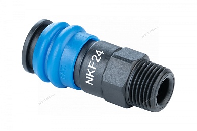 разъем композитный "мама" быстросъемный - резьба m1/2" nordberg nkf24