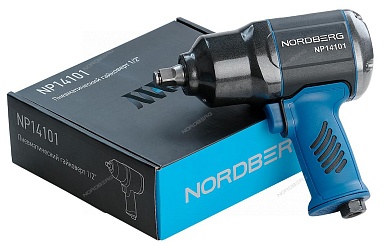 пневмогайковерт ударный 1/2", 1300 нм nordberg np14101