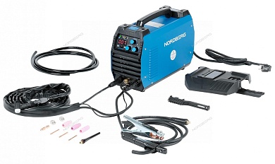 nordberg аппарат сварочный wt200 инверторный tig+mma, 220v