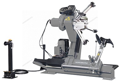 станок шиномонтажный для грузовых машин, односкоростной, 14-42", 380 в, серый nordberg 46trke42(g)