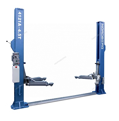 подъемник двухстоечный, г/п 4,5 тонны nordberg 4121a-4,5t