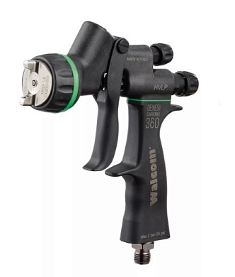 walcom краскопульт 982014 carbonio hvlp 1,4мм верхний бачок 0,68л