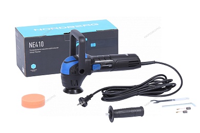 полировальная машинка орбитальная, диск 75 мм, 2000-5500 об/мин, ход эксц. 12 мм nordberg ne410