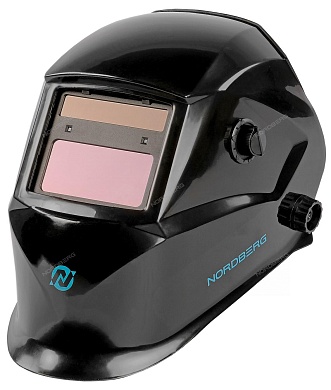 маска сварочная хамелеон ultra с регулировкой степени затемнения (mma+mig/mag+tig) nordberg nh3