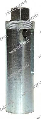 втулка  металлическая на отжимной цилиндр длинный шток nordberg c-5b-1400000