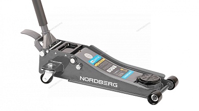 домкрат подкатной 3,2 т, супернизкий подхват, педаль nordberg n32032g