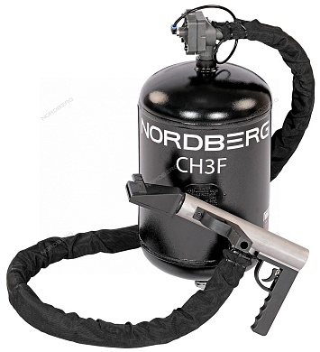 бустер (инфлятор) автомат для установки на шмс, с пистолетом nordberg ch3f