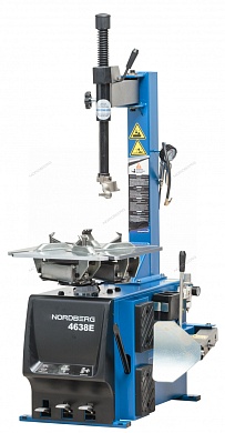 станок шиномонтажный 220v п/автомат, односкоростн, зажимы 12-24" nordberg 4638e