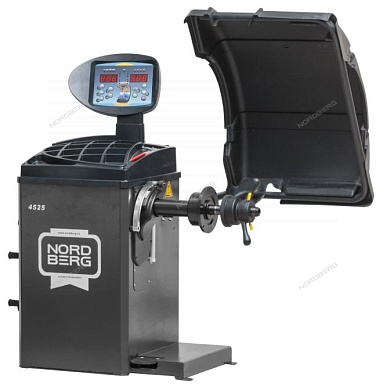 станок балансировочный полуавтоматический, серый nordberg 4525(g)
