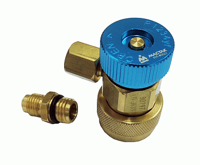 мастак муфта быстросъемная с вентилем, низкого давления, фреон r1234yf